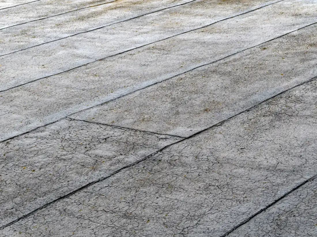 Cubierta plana con tela asfáltica solapada
